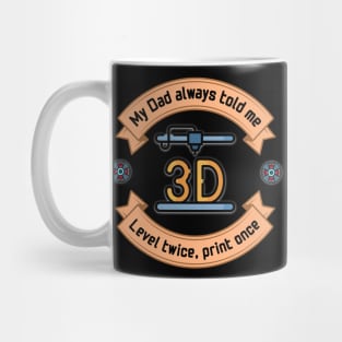 Level Twice, Print Once Mug